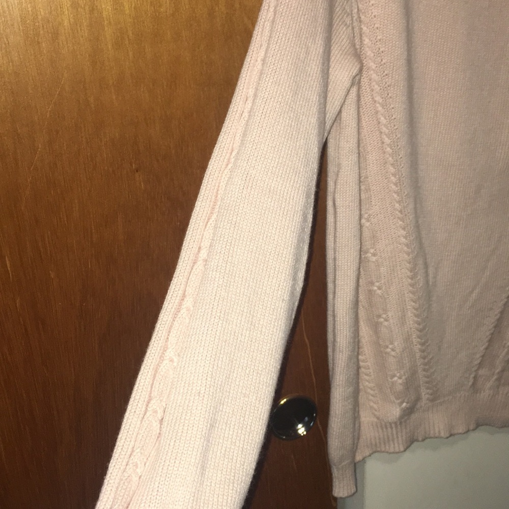 🌸NWT Nanette Lepore 100% Cashmere Mock Sweater - Picture 5 of 12
